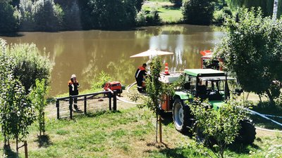 Brand landwirtschaftliches Anwesen